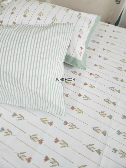 My Precious - Block Printed Bedsheet Set