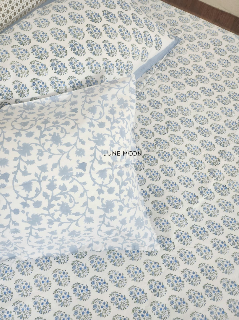 Jodhpur Diaries - Block Printed Bedsheet Set