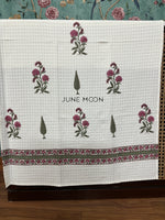 Load image into Gallery viewer, Firdaus - Block Printed Bath Towel
