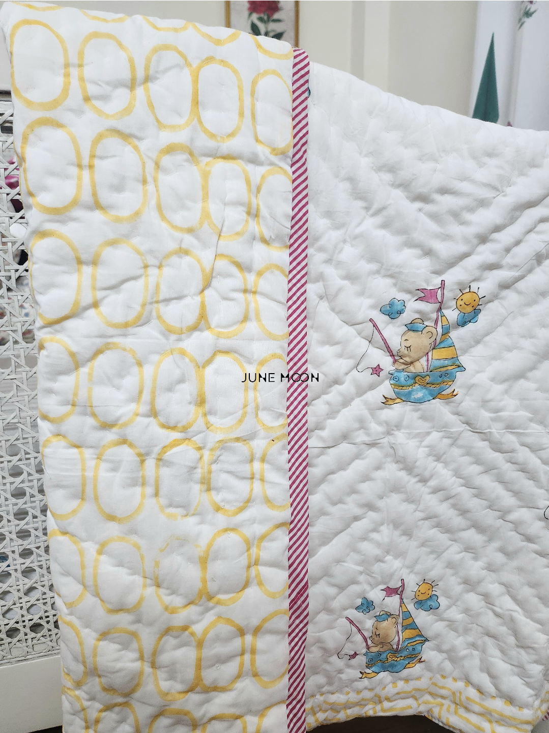 River &amp; Sun - Baby Quilt