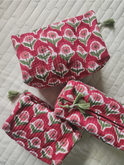 Naveli - Set of 3 Cosmetic Bags