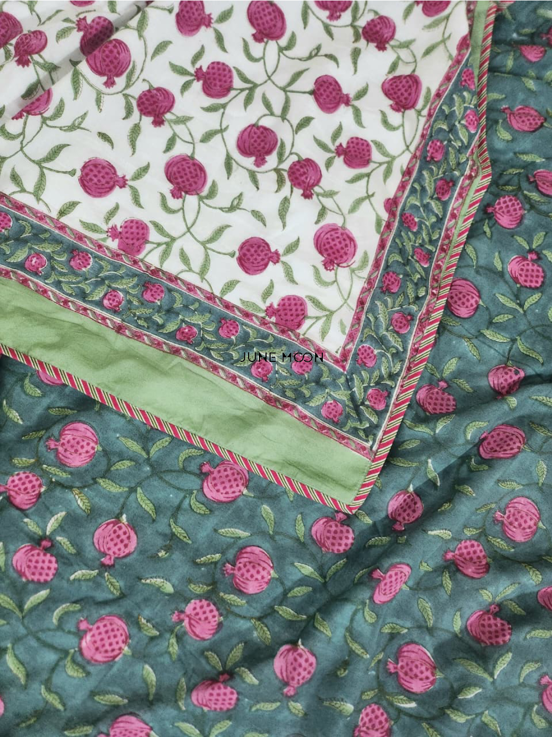 Kudrat - Block Printed Muslin Dohar