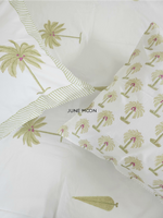 Load image into Gallery viewer, Into The Woods - Block Printed Bedsheet Set
