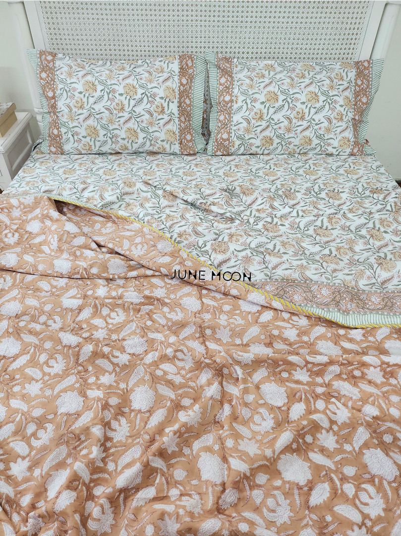 Albeli - Block Printed Muslin Dohar
