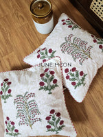 Load image into Gallery viewer, Gul Rang - Set of 2 Cushion Covers