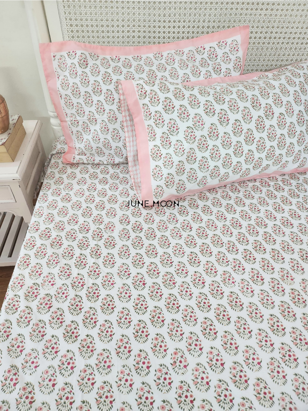 Nikhaar - Block Printed Bedsheet Set