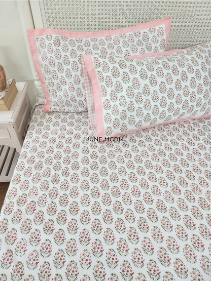 Nikhaar - Block Printed Bedsheet Set