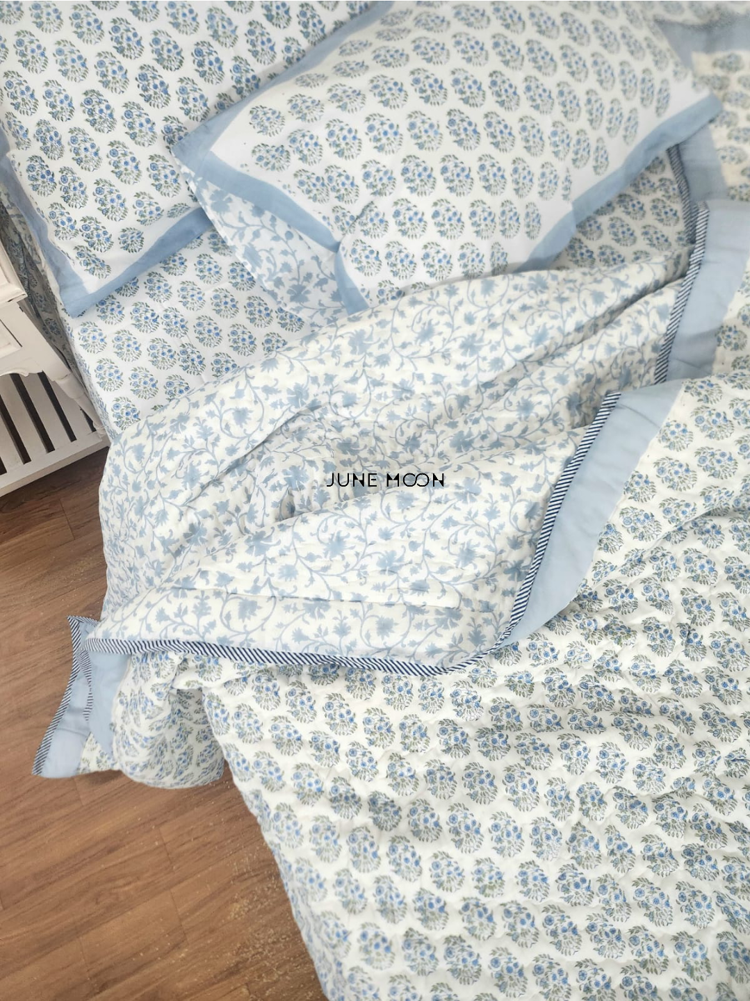 Jodhpur Diaries - Block Printed Muslin Quilt