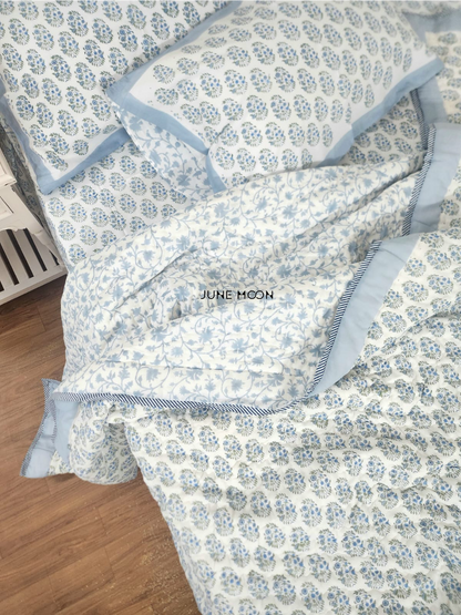 Jodhpur Diaries - Block Printed Muslin Quilt