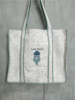 Load image into Gallery viewer, Roza - Block Printed Tote Bag
