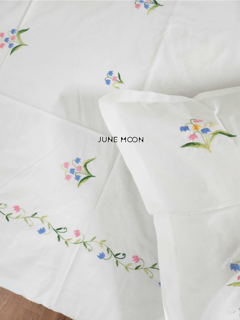 Blaire - Embroidered Bedsheet Set