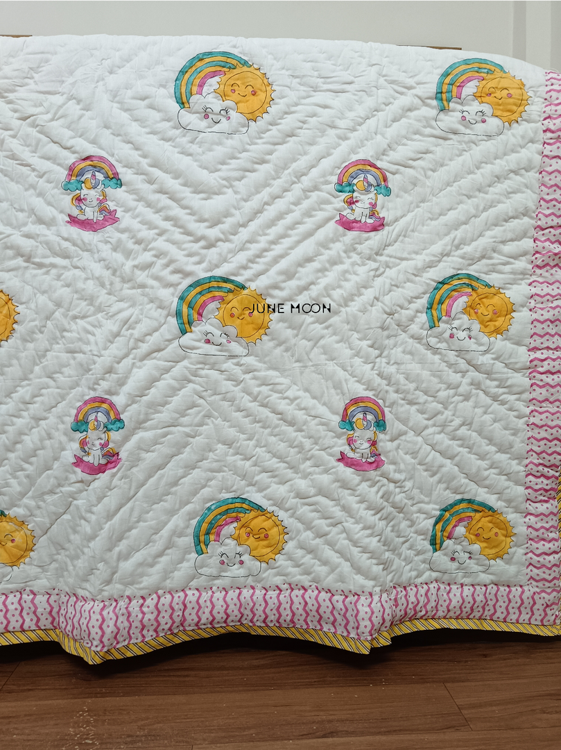 Mini Moo - Baby Quilt