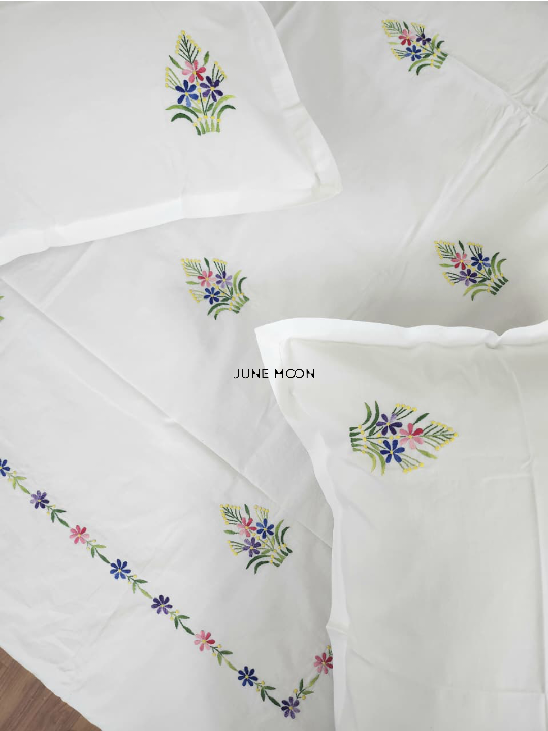 Beatrice - Embroidered Bedsheet Set