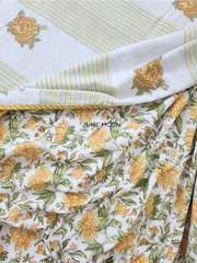 Women of Spring - Block Printed Muslin Dohar