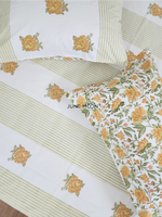 Load image into Gallery viewer, Women of Spring - Block Printed Bedsheet Set
