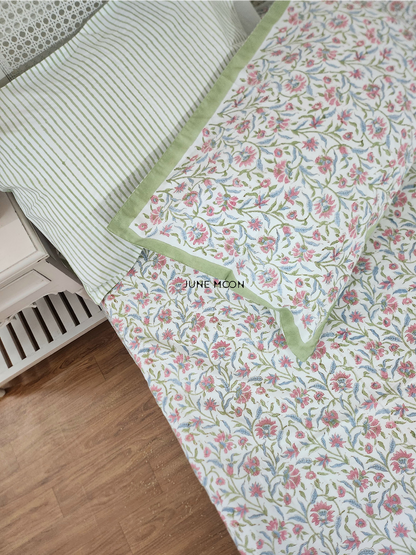 Khanak - Block Printed Bedsheet Set