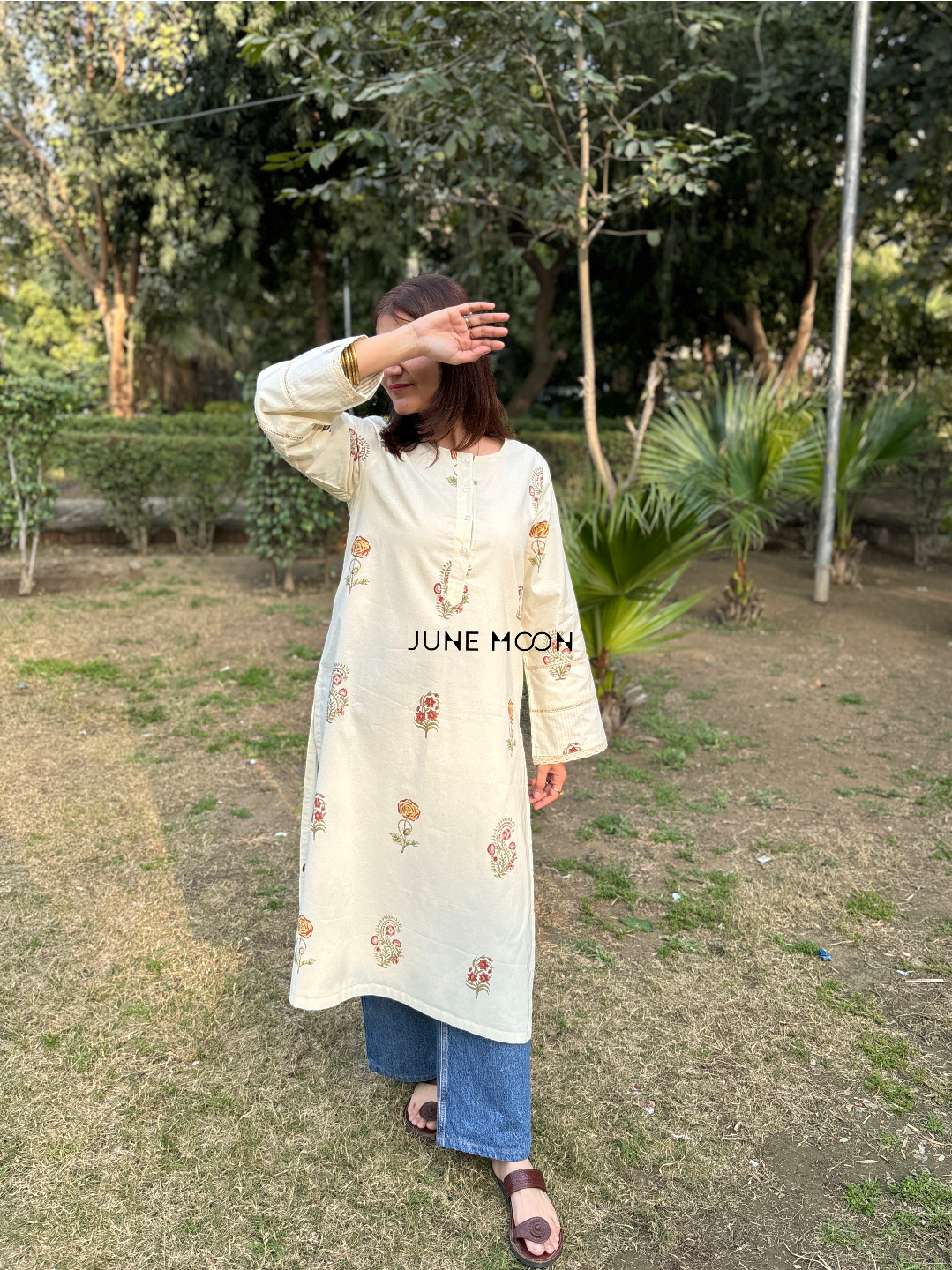 Zerrin - Block Printed Kurta