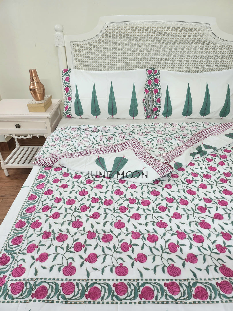 Kudrat - Block Printed Muslin Dohar
