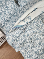 Saira - Block Printed Muslin Quilt