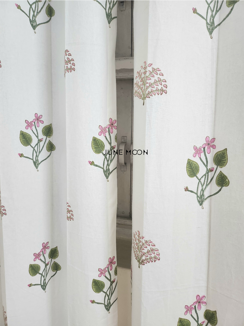 Mrs. Grace - Block Printed Curtains