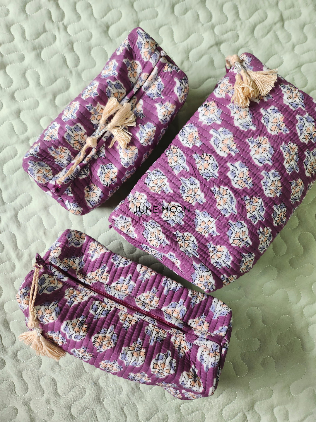 Naveli - Set of 3 Cosmetic Bags