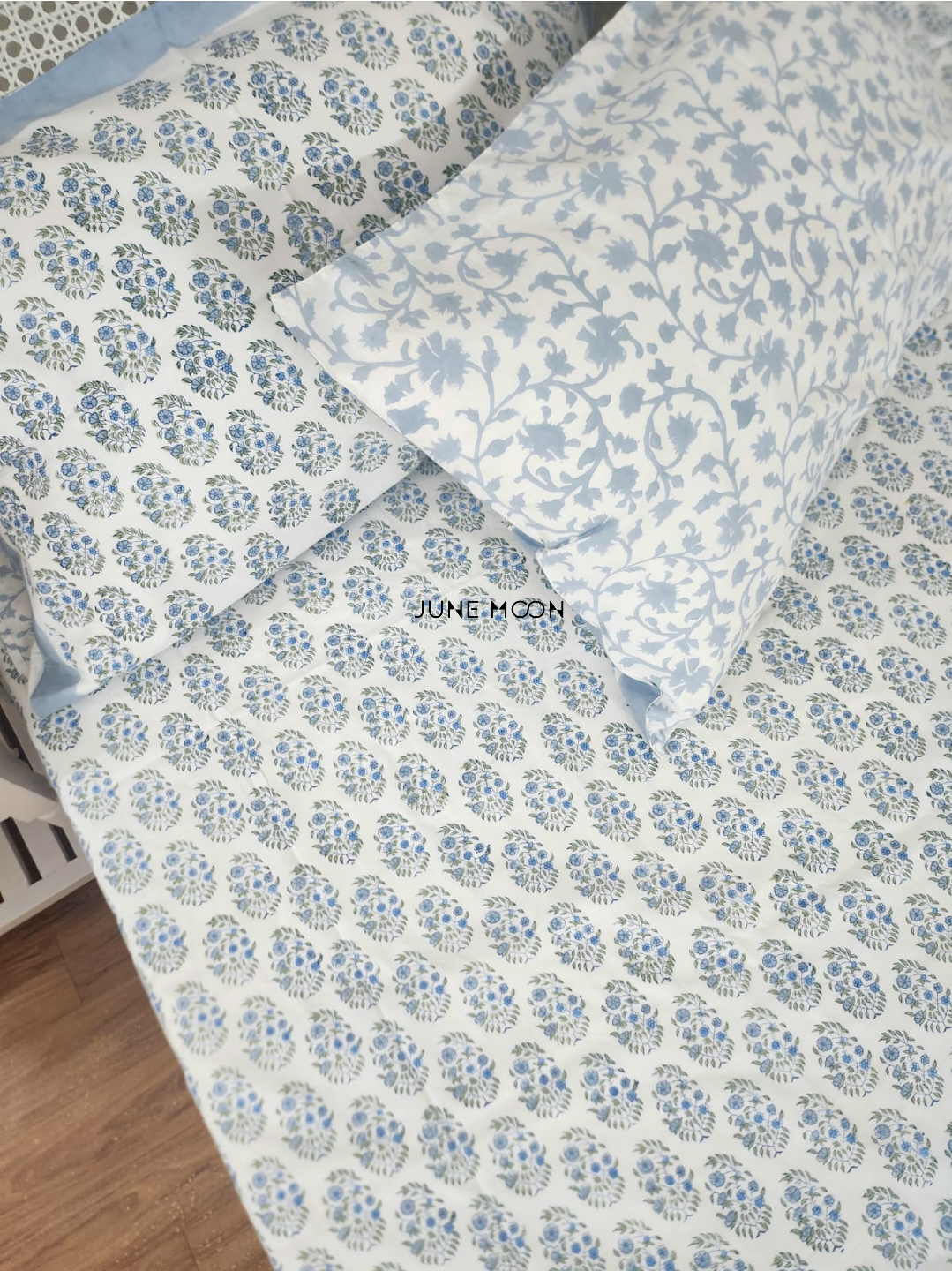 Jodhpur Diaries - Block Printed Bedsheet Set