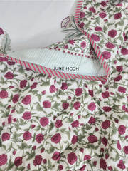 Lady Ruby - Block Printed Muslin Quilt