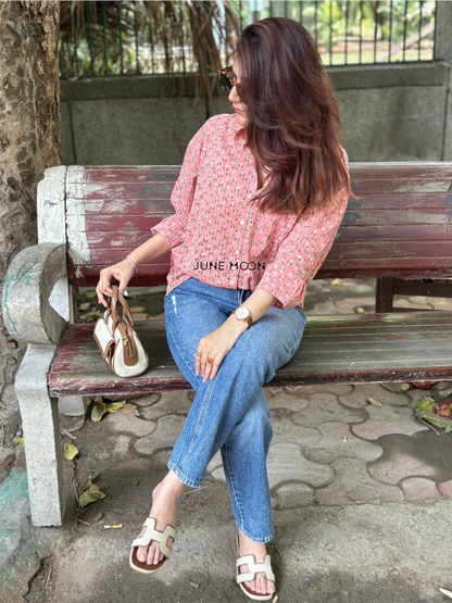 Joanna Oversized Cotton Shirt