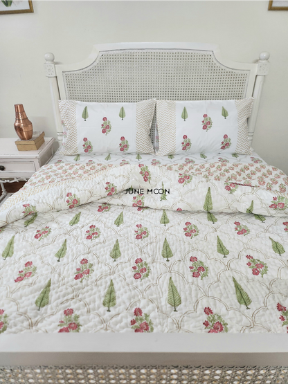 Mehreen - Set of Quilt &amp; Bedsheet