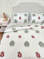 Load image into Gallery viewer, Born To Be Loved - Set of Quilt &amp; Bedsheet
