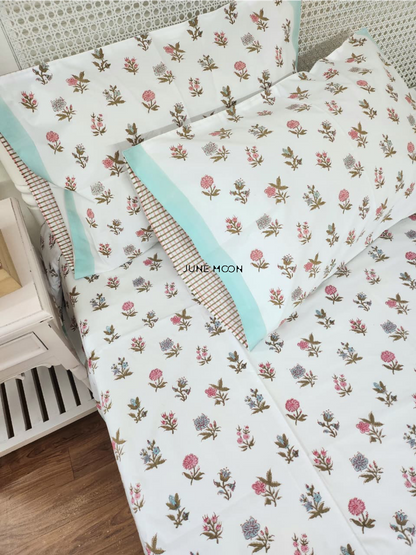 Barfi - Block Printed Bedsheet Set