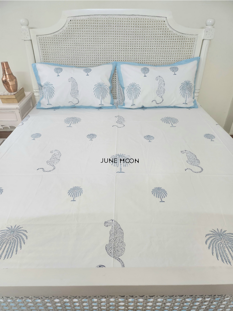 Regal Retreat - Block Printed Bedsheet Set