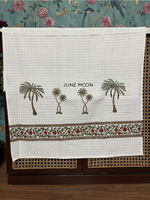 Load image into Gallery viewer, Firdaus - Block Printed Bath Towel
