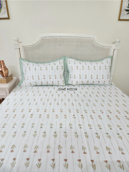 My Precious - Block Printed Bedsheet Set