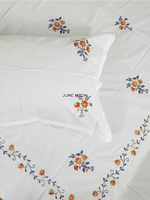 Load image into Gallery viewer, Sienna - Embroidered Bedsheet Set
