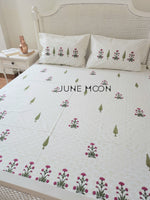 Load image into Gallery viewer, Mehrunisa - Block Printed Bedsheet Set
