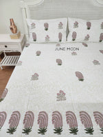 Load image into Gallery viewer, Maahru - Block Printed Bedsheet Set
