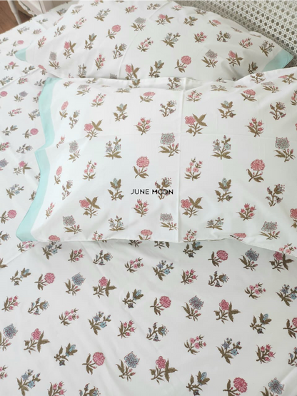 Barfi - Block Printed Bedsheet Set