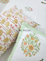 Load image into Gallery viewer, Women of Spring - Block Printed Bedsheet Set
