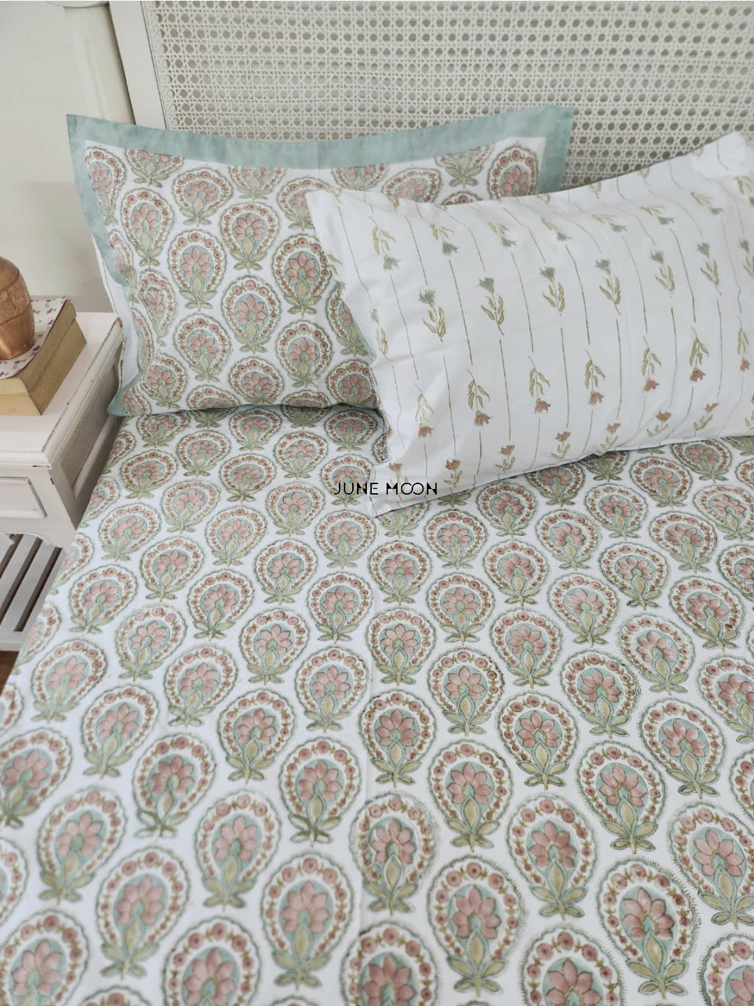 Summer House - Block Printed Bedsheet Set