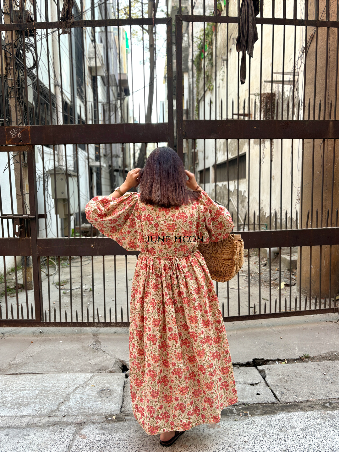 Princess Diaries - Block Printed Cotton Dress