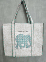 Load image into Gallery viewer, Roza - Block Printed Tote Bag
