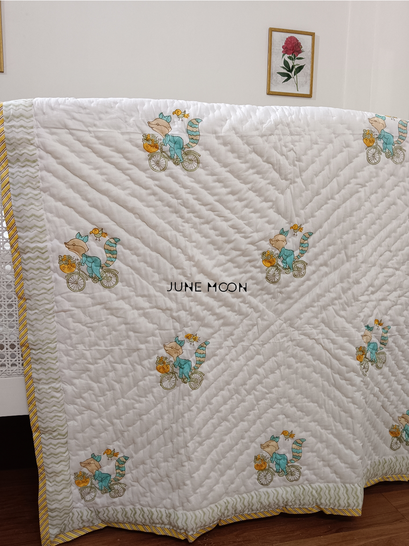 Mini Moo - Baby Quilt