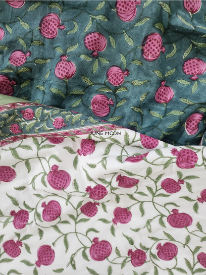 Kudrat - Block Printed Muslin Dohar