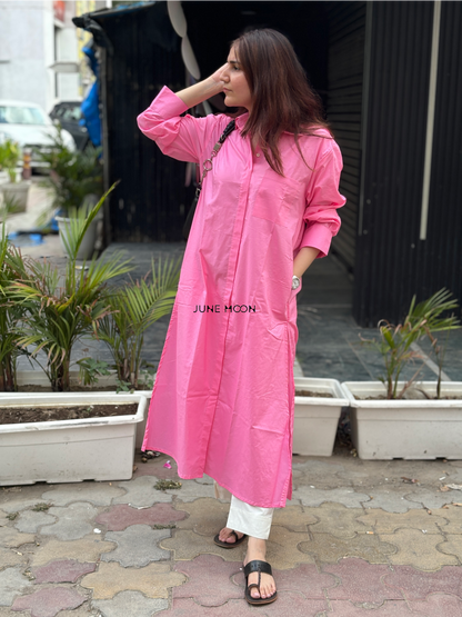 Pink Manhattan Set - Kurta &amp; Pants