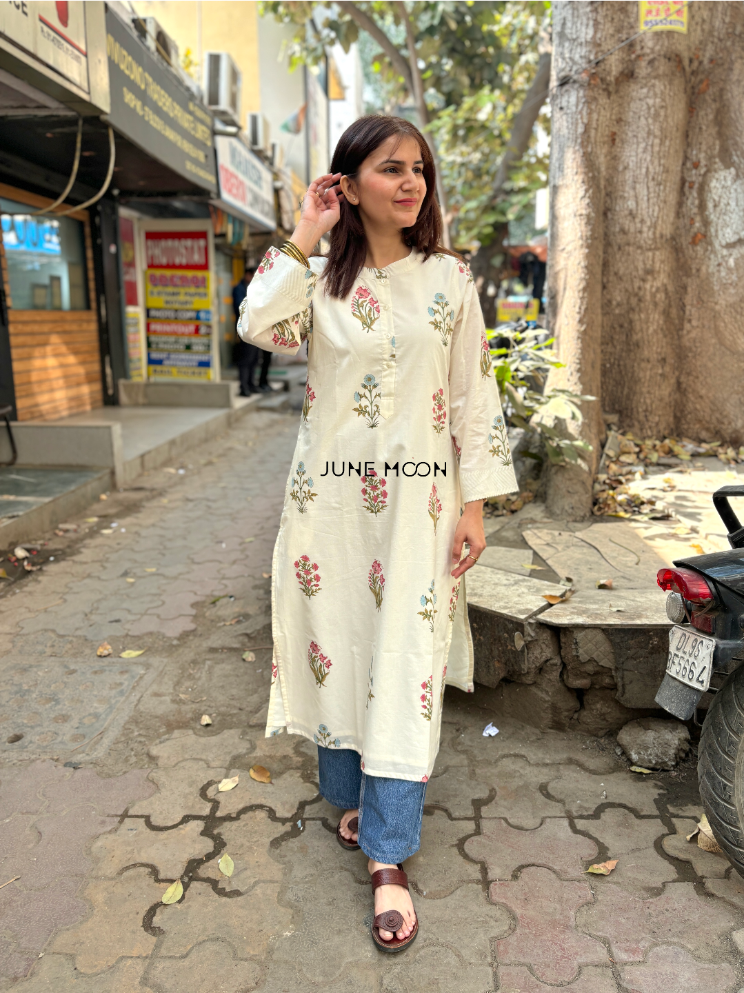 Aizah - Block Printed Kurta