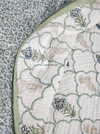Truly Treasured - Block Printed Muslin Quilt