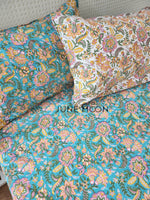 Load image into Gallery viewer, Vasundhara - Block Printed Bedsheet Set
