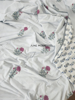 Load image into Gallery viewer, Piece of Moon - Block Printed Muslin Dohar
