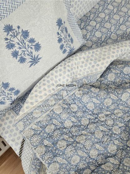 Nyla - Block Printed Muslin Quilt